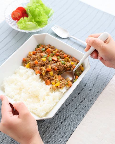 お野菜たっぷりキーマカレー